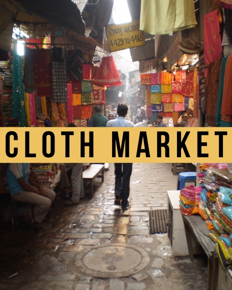 Cloth Market near Hotel Wall City, Chandni Chowk - Textile Shopping